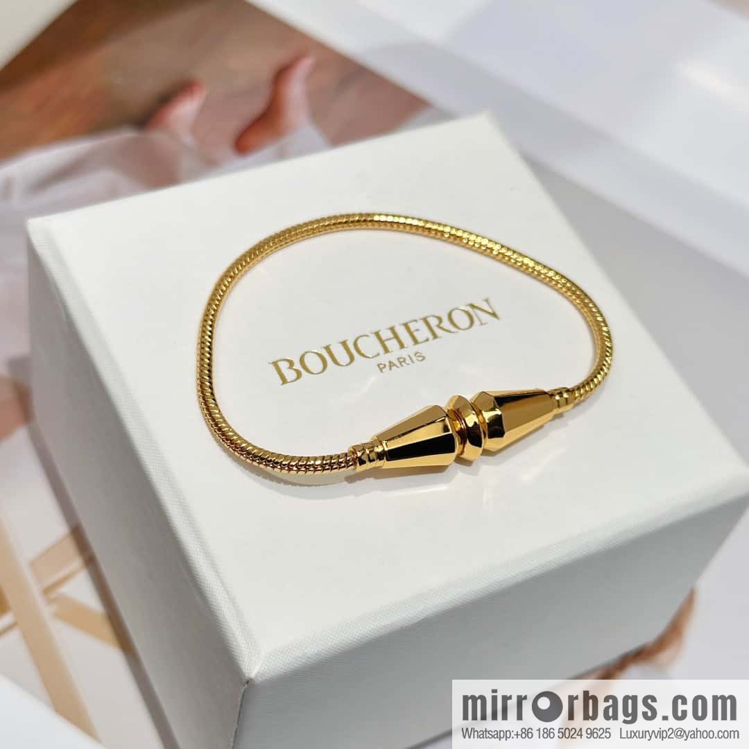 ☀New BOUCHERON/Boucheron Jack Loop Bracelet with Drilled Surface Bracelet ☀