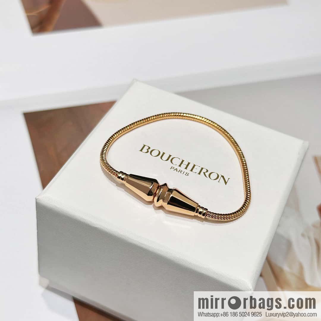 ☀New BOUCHERON/Boucheron Jack Loop Bracelet with Drilled Surface Bracelet ☀
