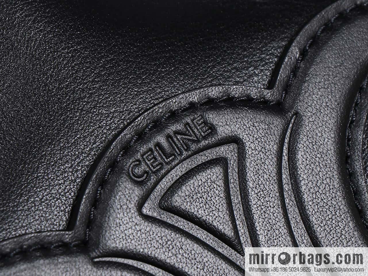 [Premium quality, all-steel hardware 】𝗖𝗘𝗟𝗜𝗡𝗘 new full leather drawstring bag small model: 111013
