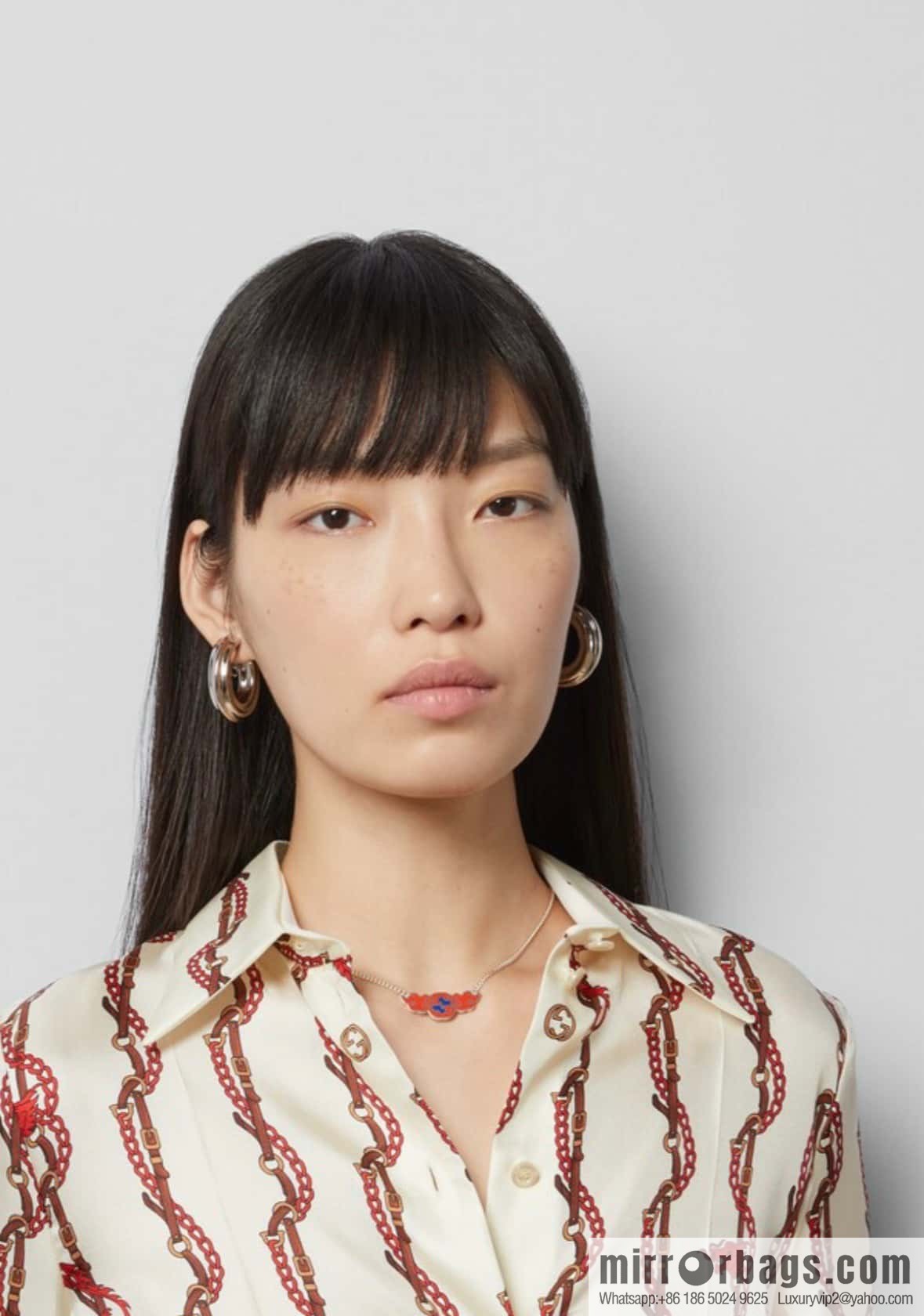 ☀Chinese New Year series interlocking double G auspicious cloud ☁️ necklace ☀