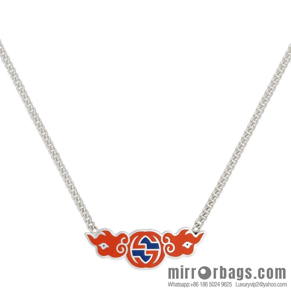 ☀Chinese New Year series interlocking double G auspicious cloud ☁️ necklace ☀