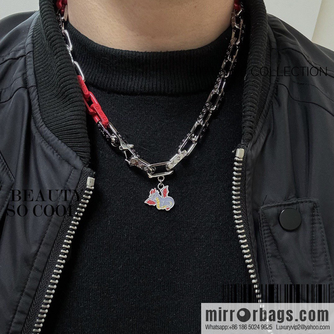 LV Louis Vuitton MONOGRAM CHAIN Year of the Dragon, necklace, bracelet