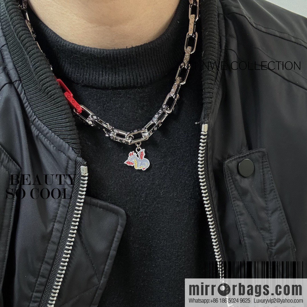 LV Louis Vuitton MONOGRAM CHAIN Year of the Dragon, necklace, bracelet