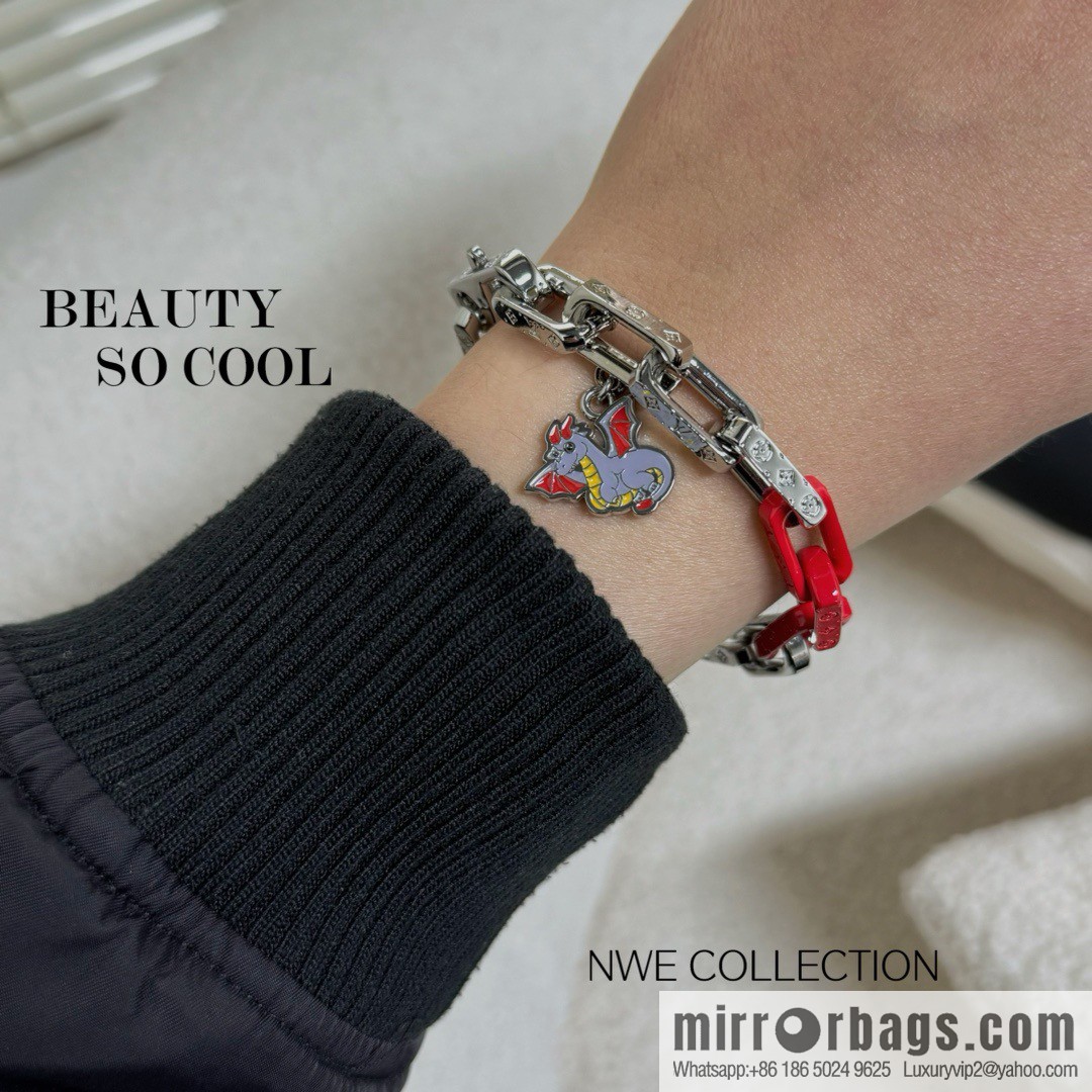 LV Louis Vuitton MONOGRAM CHAIN Year of the Dragon, necklace, bracelet