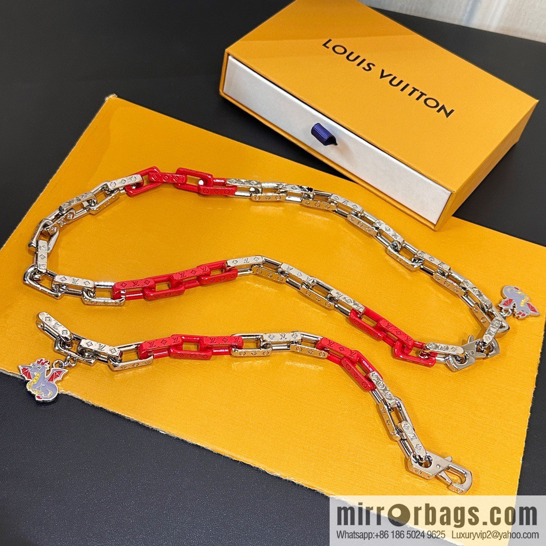 LV Louis Vuitton MONOGRAM CHAIN Year of the Dragon, necklace, bracelet