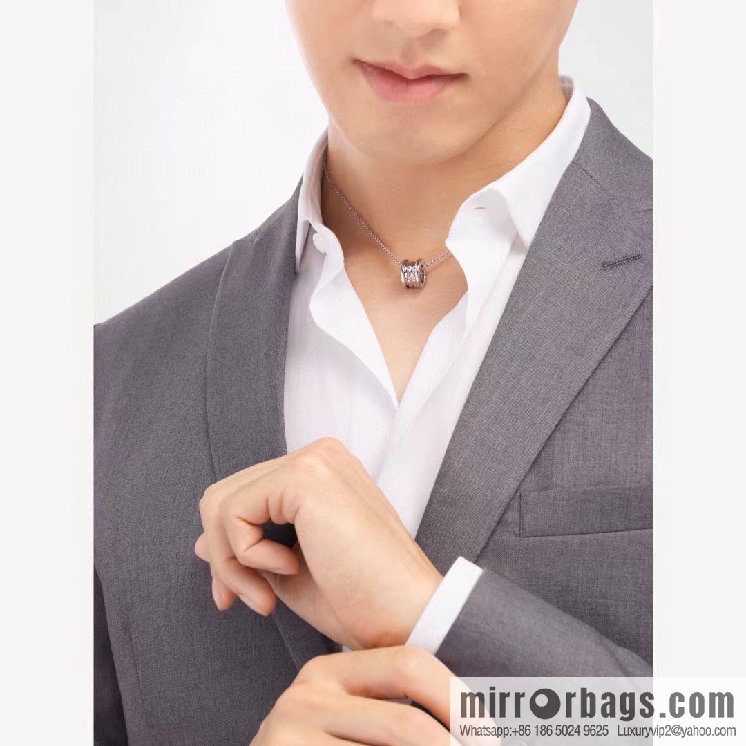 ☀BVLGARI Bulgari Charity Little Red Man Willow Necklace  ☀