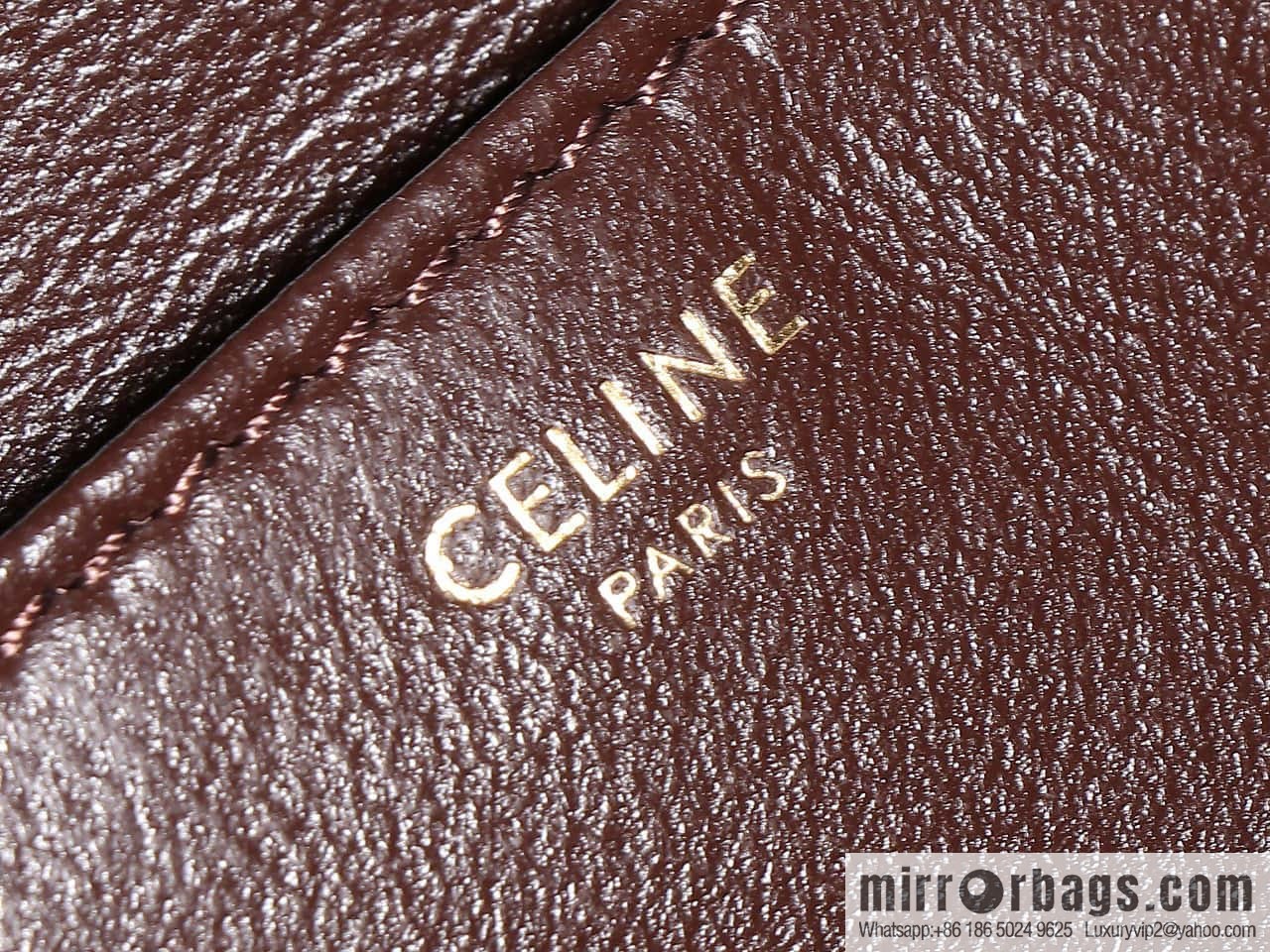 [Premium quality, all steel hardware] CELIN_E23 | NEWSPAPER TRIOMPHE SOFT soft cow leather (fabric) chain bag number: 114253