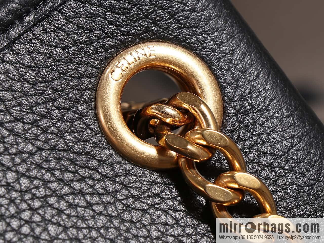 [Premium quality, all steel hardware] CELIN_E23 | NEWSPAPER TRIOMPHE SOFT soft cow leather (fabric) chain bag number: 114253