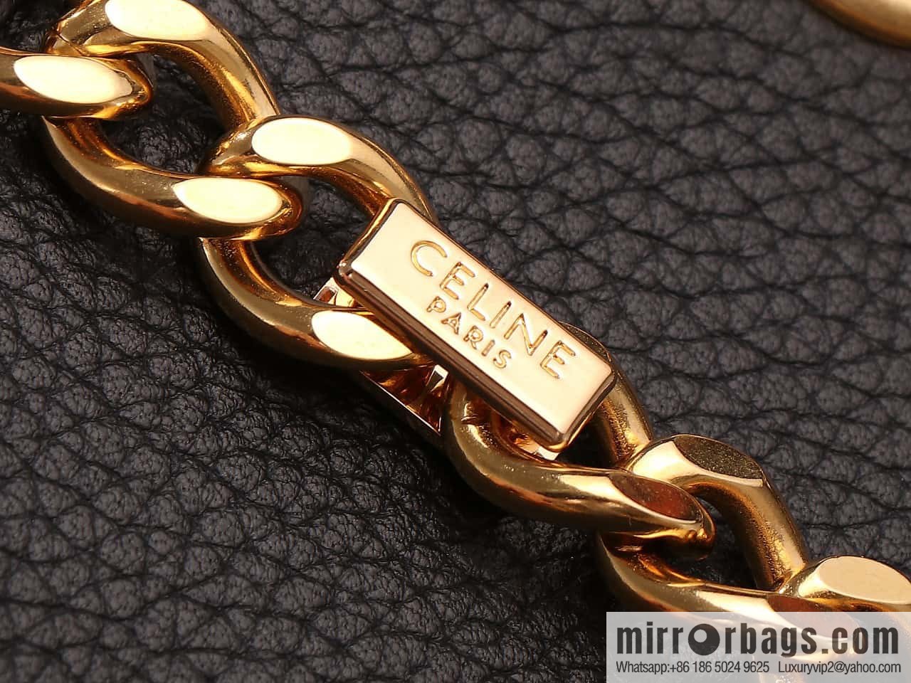 [Premium quality, all steel hardware] CELIN_E23 | NEWSPAPER TRIOMPHE SOFT soft cow leather (fabric) chain bag number: 114253