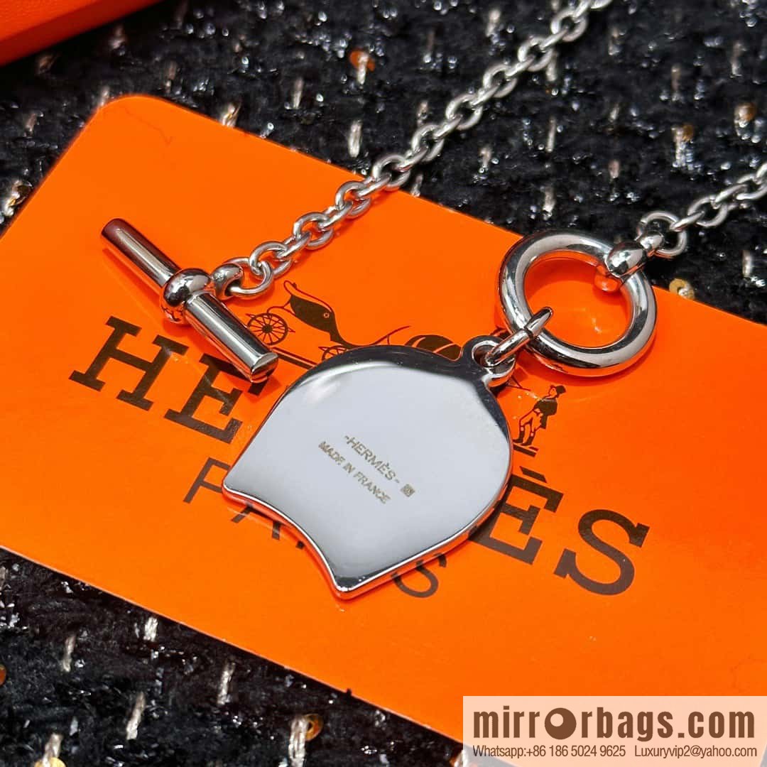 ❗New ❗ ☀ HERMES Helios Fer a Cheval Horseshoe Necklace ☀