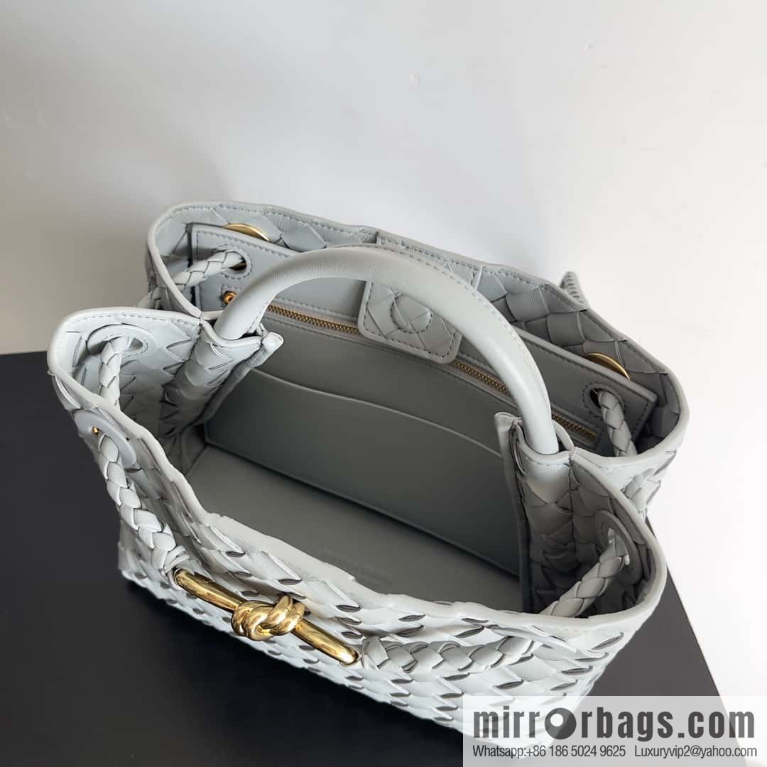 BV Bottega Veneta2023 new Andiamo small, model number: 743568 agate gray