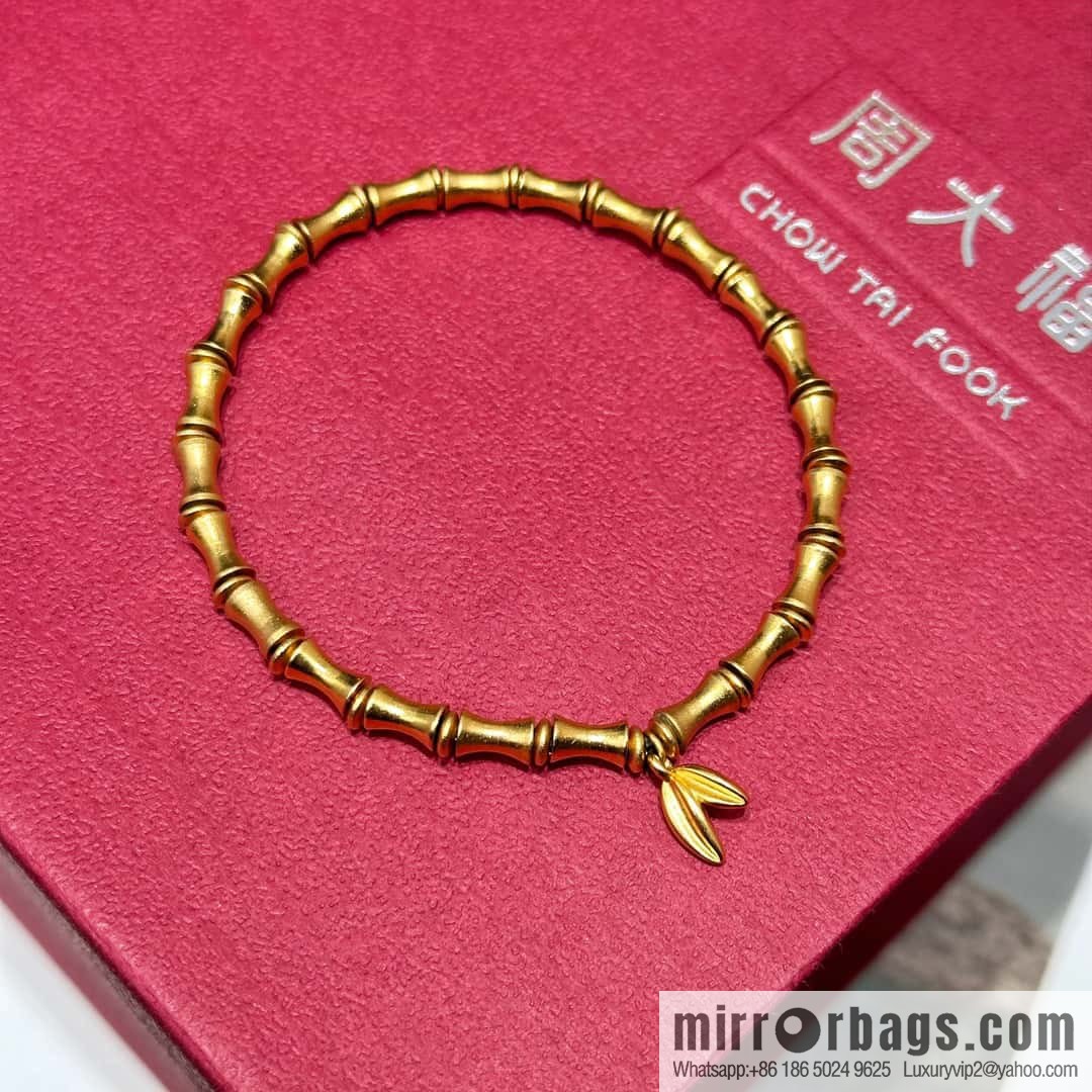 ❗️New ❗️ ☀️ Chow Tai Fook Classic Heritage Series Xiaohongshu Grass Bamboo Bracelet ☀️