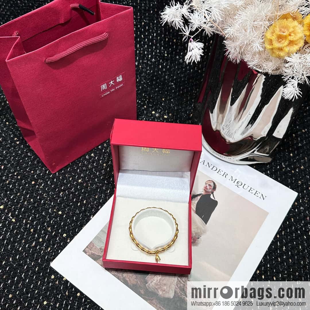 ❗️New ❗️ ☀️ Chow Tai Fook Classic Heritage Series Xiaohongshu Grass Bamboo Bracelet ☀️