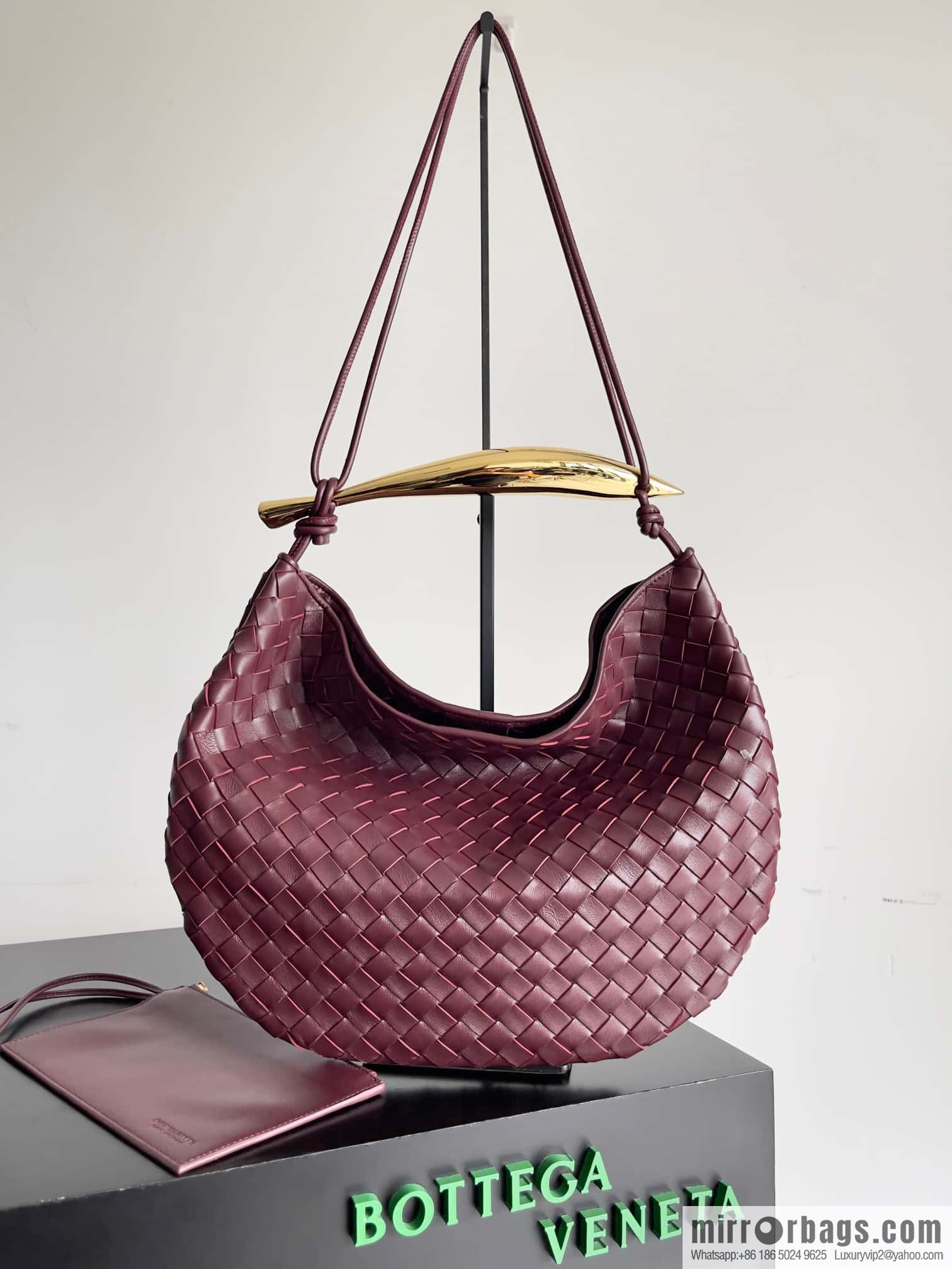 Bv new sardine SARDINE large, model number: 754988 Bordeaux red