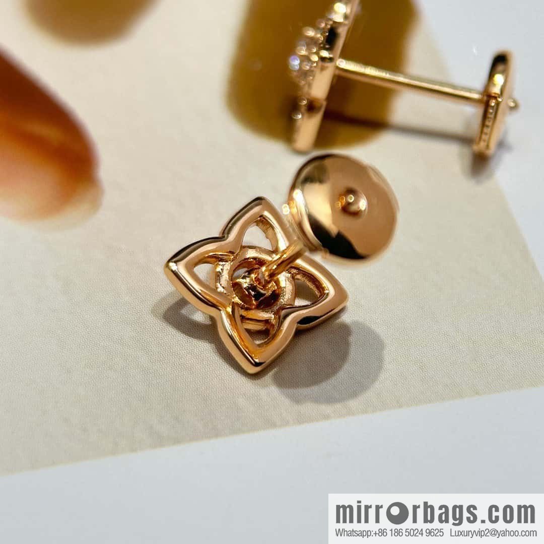 ❗️New ❗️ New ☑️ De Beers De Beers Mini Lotus Lotus Stud Earrings