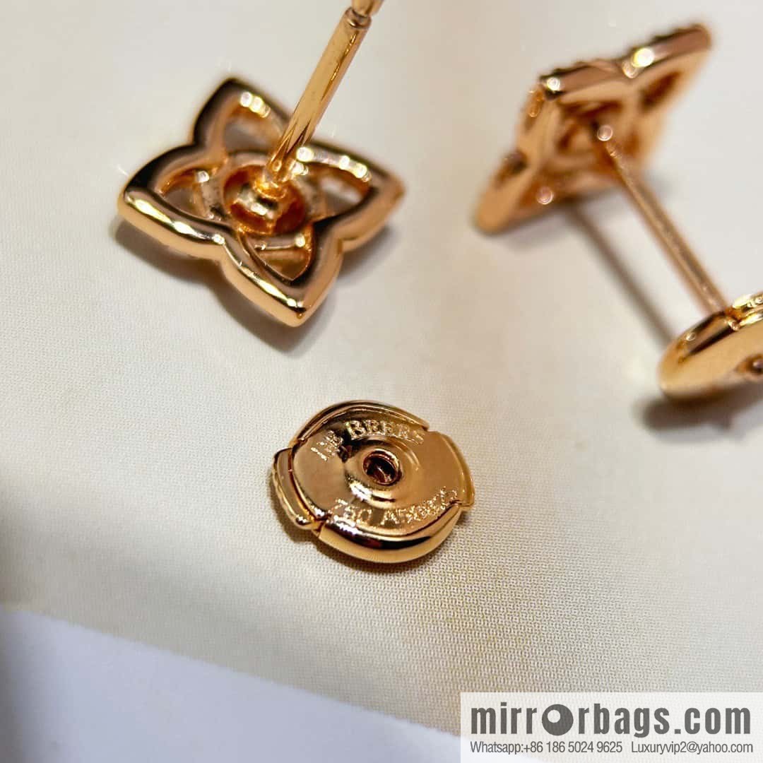 ❗️New ❗️ New ☑️ De Beers De Beers Mini Lotus Lotus Stud Earrings