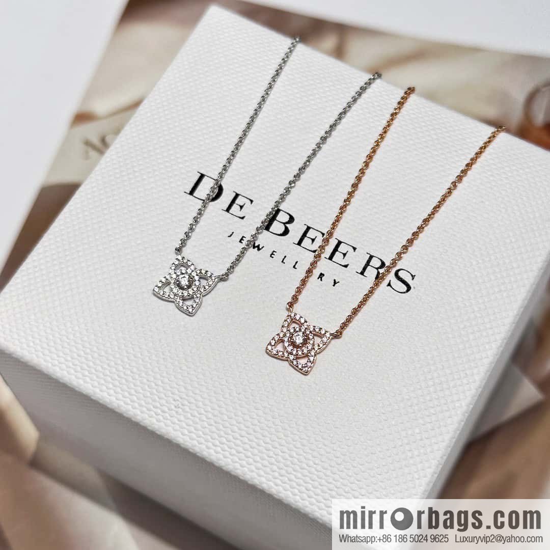 ❗️New ❗️ New ☑️ De Beers De Beers Mini Lotus Necklace