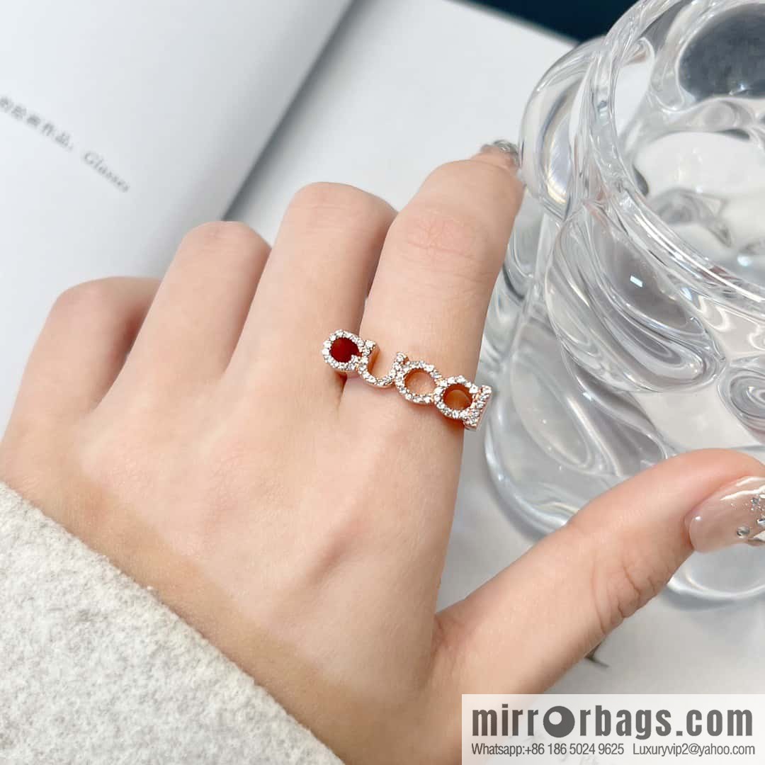 ❗️New ❗️ ☀ original order ☀ new Gucci full diamond letter ring ☀