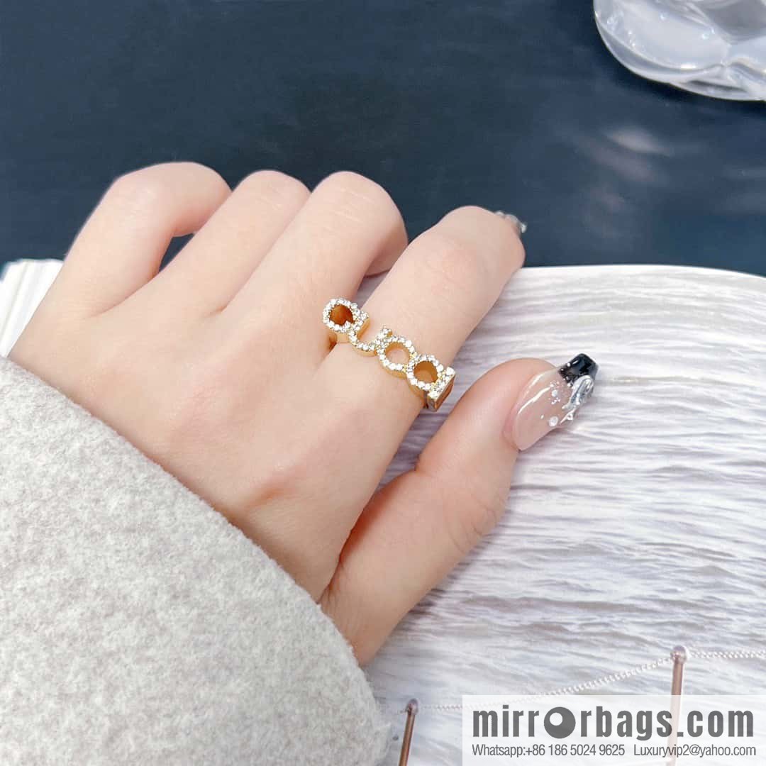 ❗️New ❗️ ☀ original order ☀ new Gucci full diamond letter ring ☀