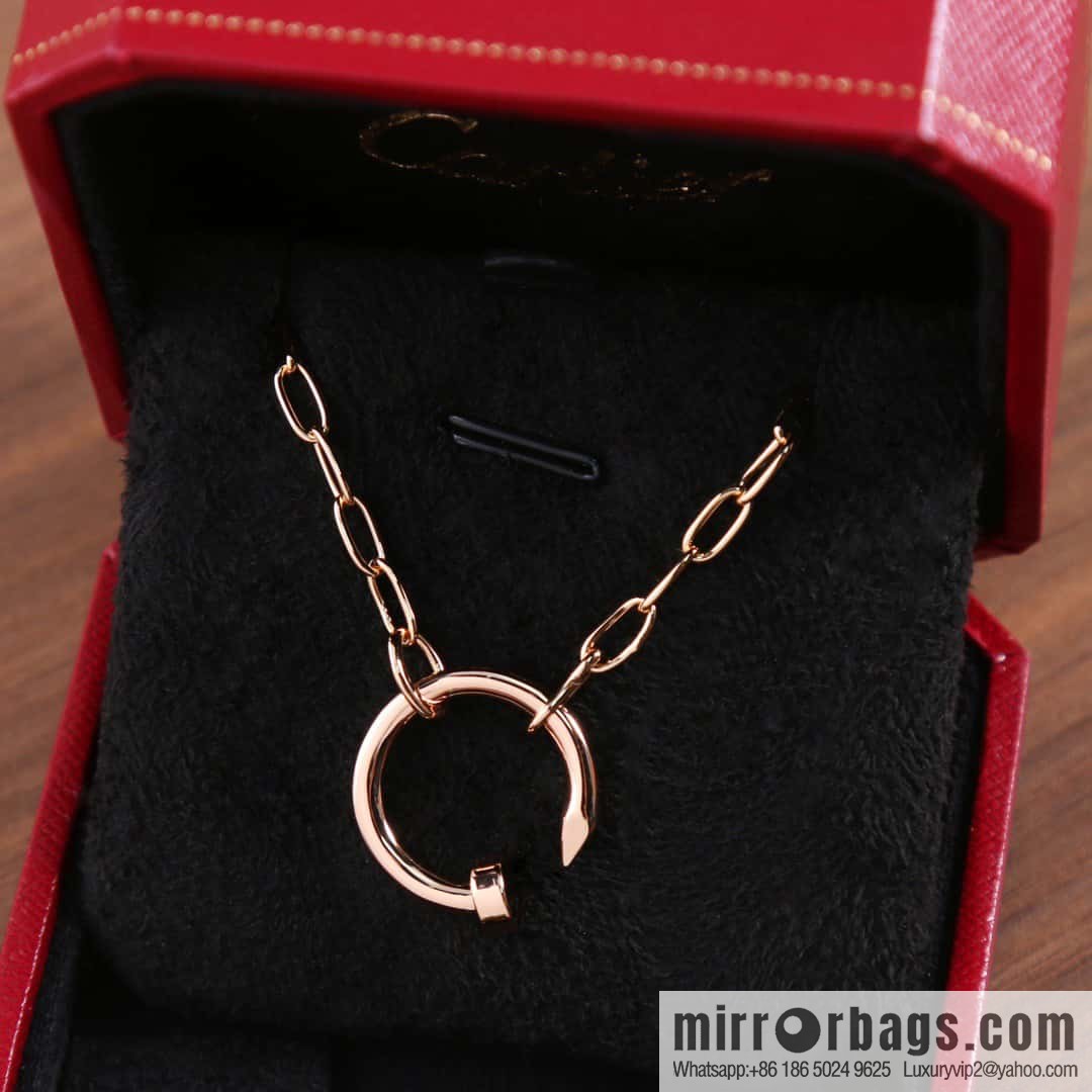 ❗New ❗☀ Cartier Cartier new glossy nail necklace ☀