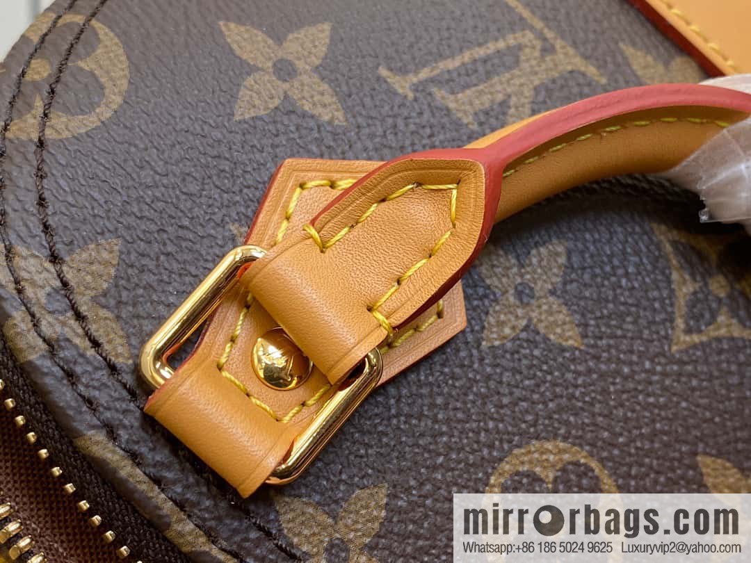 [Original single boutique] M82717 monogram mini shell bag series New launch Nano Alma handbag