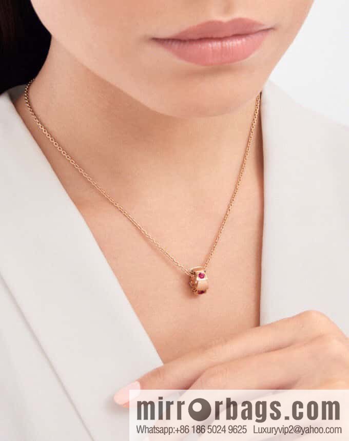 ☀BVLGARI SERPENTI Snake Bone Snake Necklace  ☀️