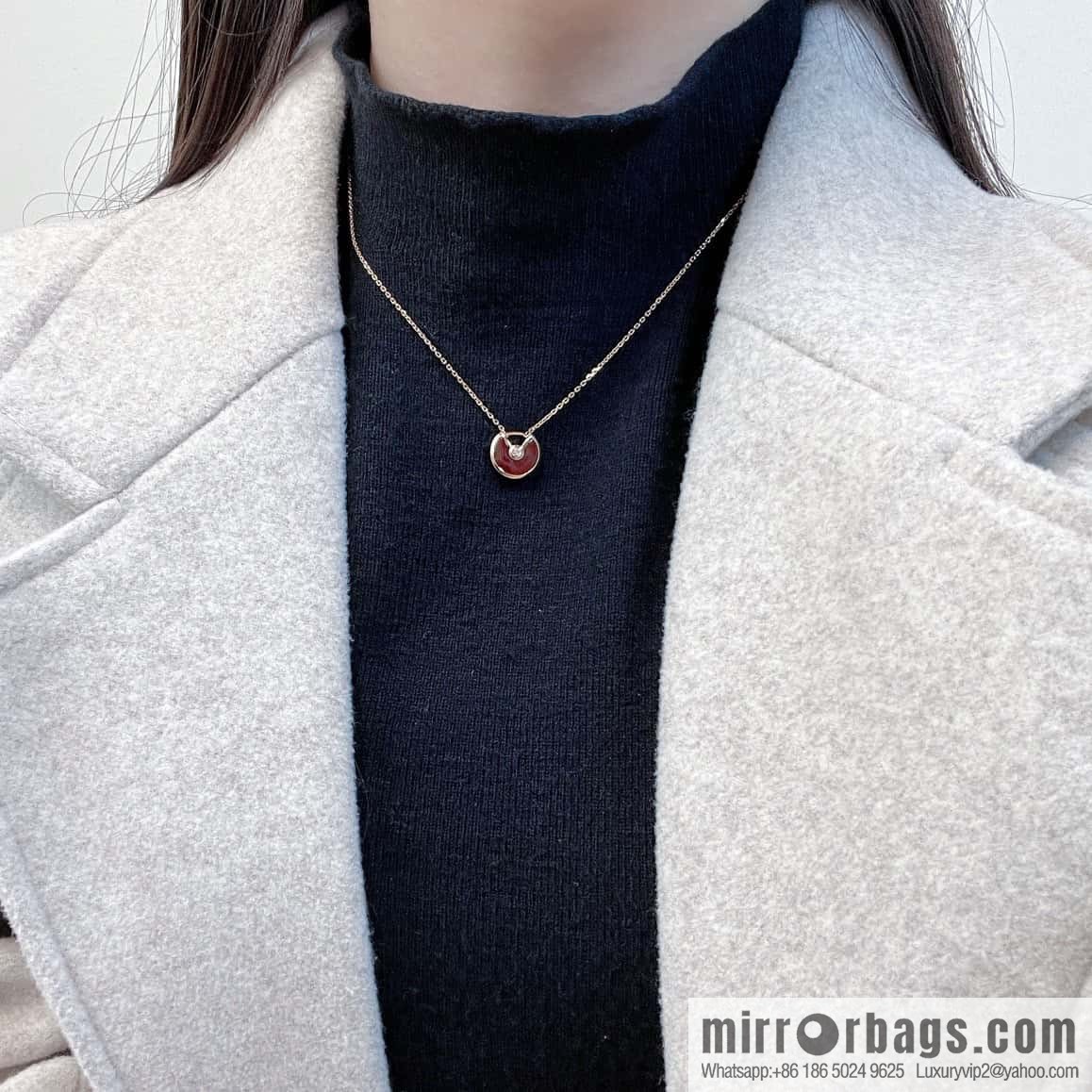 ❗CNC version ❗ yellow gold ☀ CARTIER Cartier amulet necklace ☀