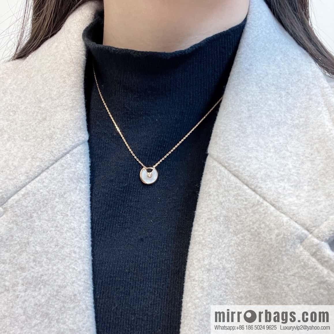 ❗CNC version ❗ yellow gold ☀ CARTIER Cartier amulet necklace ☀