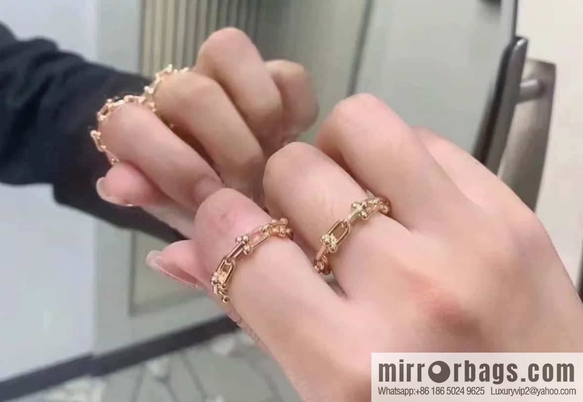 ☀️Original Order ☀️ Tiffany & co Tiffany HardWear Collection, Horseshoe Glossy Ring ☀️