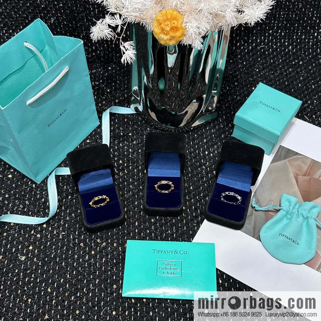 ☀️Original Order ☀️ Tiffany & co Tiffany HardWear Collection, Horseshoe Glossy Ring ☀️