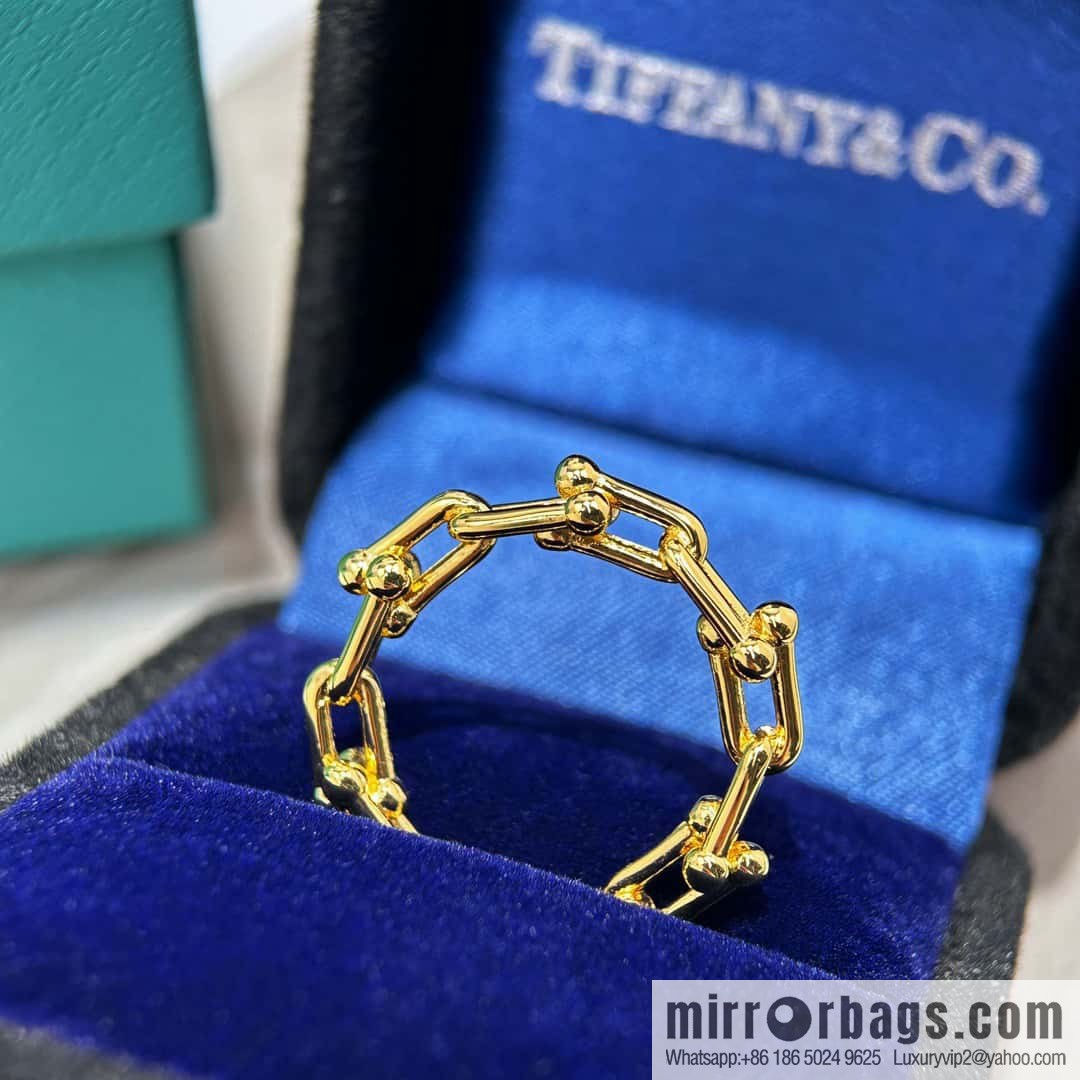 ☀️Original Order ☀️ Tiffany & co Tiffany HardWear Collection, Horseshoe Glossy Ring ☀️