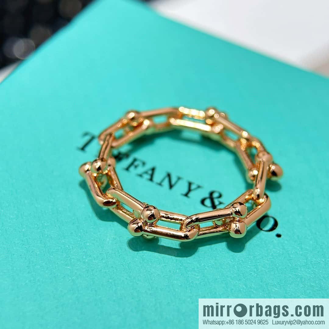 ☀️Original Order ☀️ Tiffany & co Tiffany HardWear Collection, Horseshoe Glossy Ring ☀️