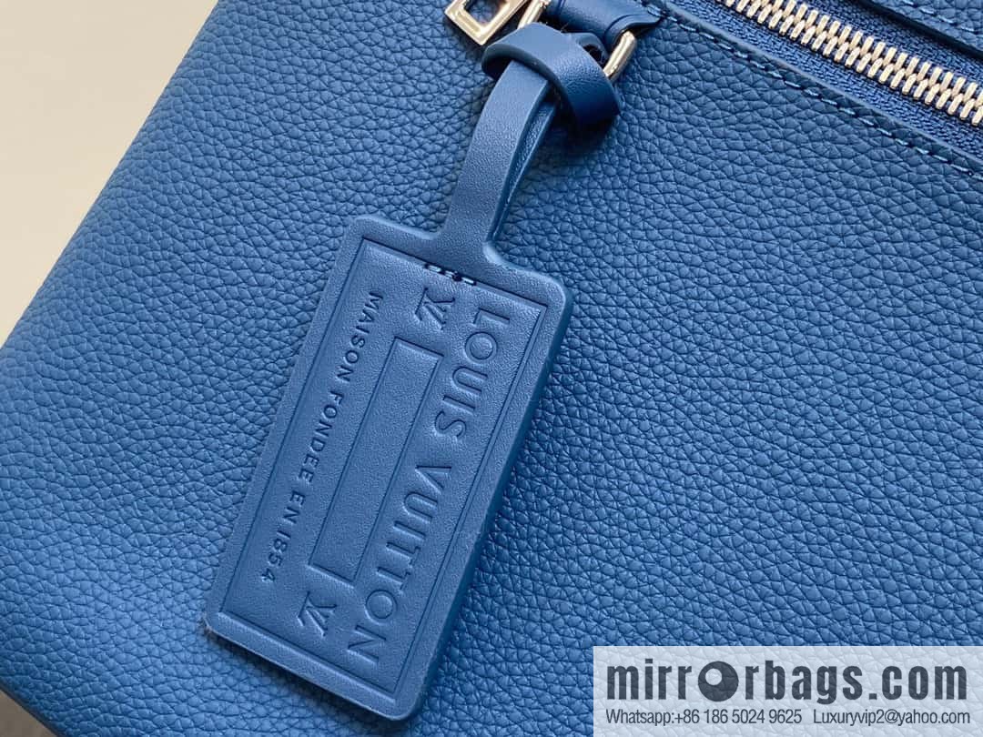[Original single boutique] M69837 dark blue, full leather clutch bag series iPad clutch bag M81375 military green M69837 black M69837 gray M82270 blue