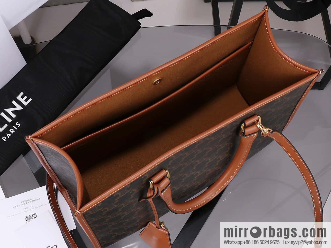 [Premium quality, all-steel hardware 】 𝗖𝗘𝗟𝗜𝗡𝗘 | horizontal tote small, model: 199742