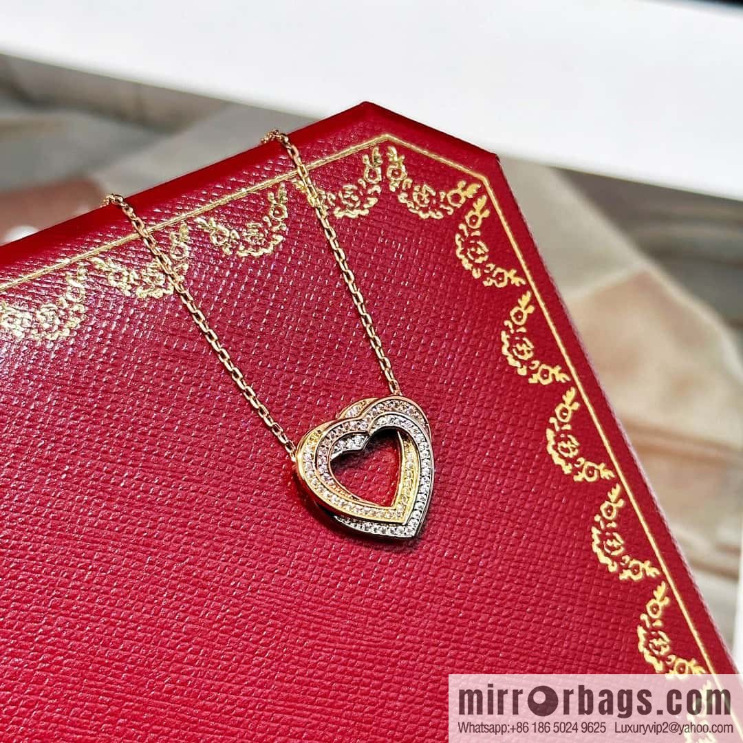 ❗New ❗ ☀ Cartier Cartier new double love set necklace ☀