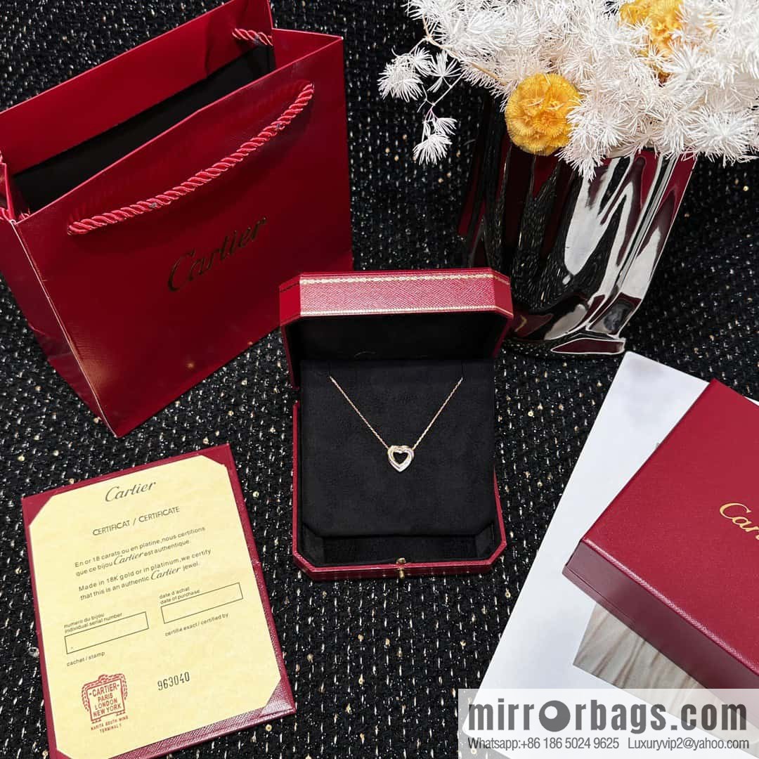 ❗New ❗ ☀ Cartier Cartier new double love set necklace ☀