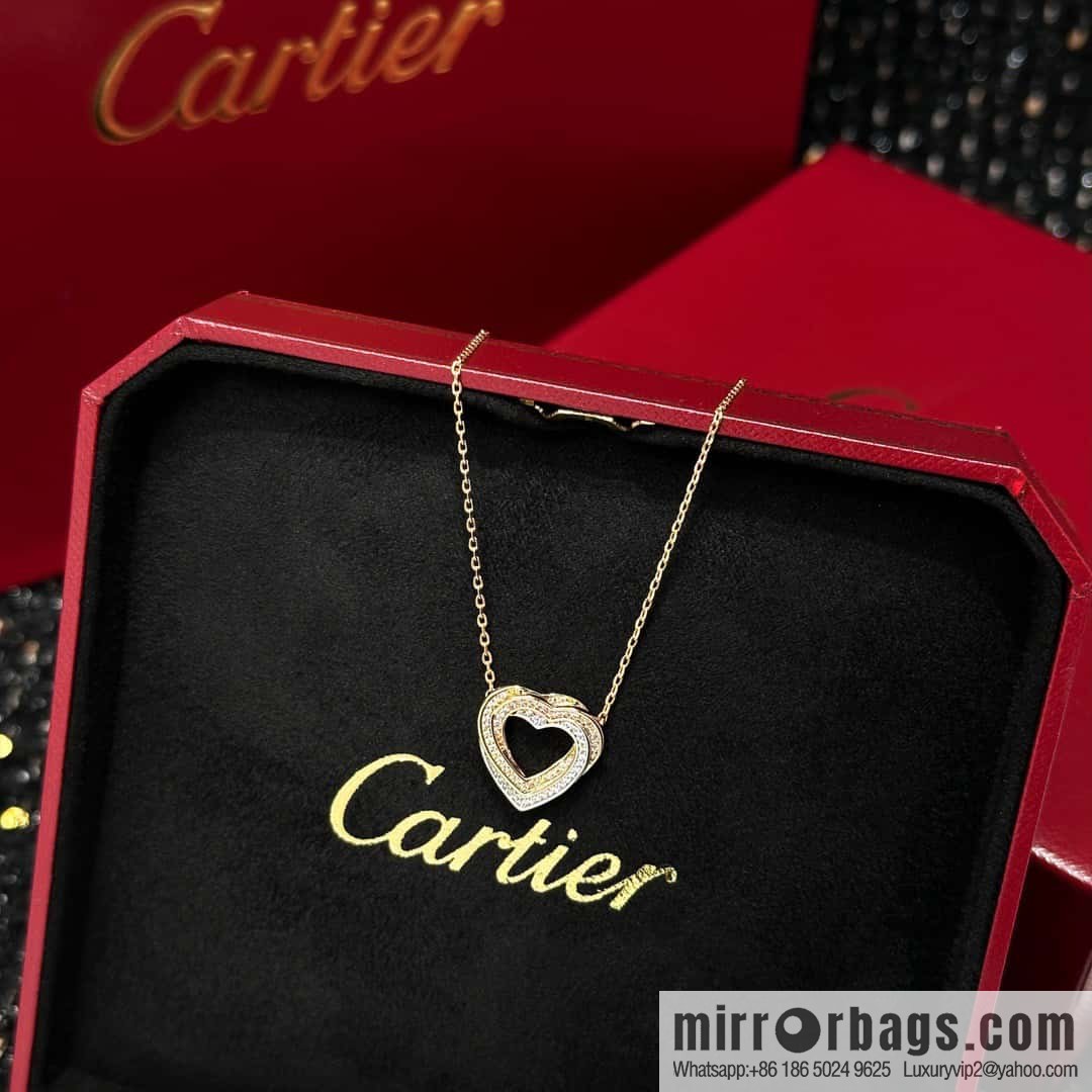 ❗New ❗ ☀ Cartier Cartier new double love set necklace ☀