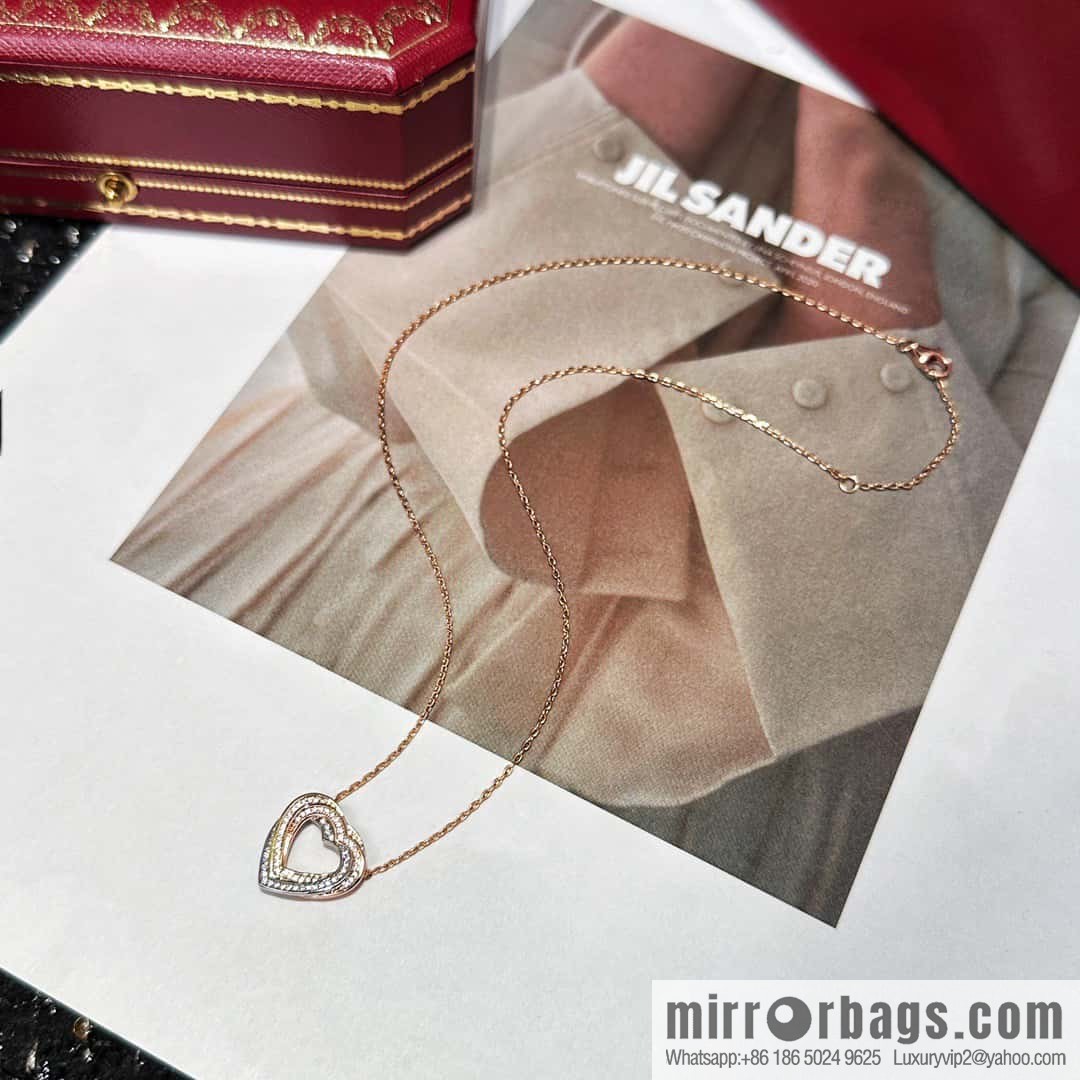 ❗New ❗ ☀ Cartier Cartier new double love set necklace ☀