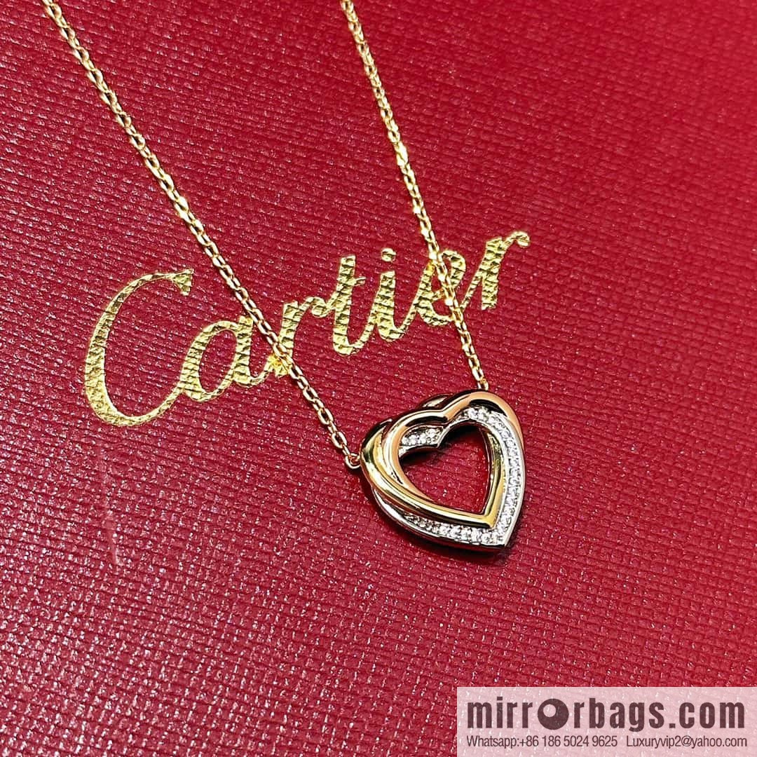 ❗New ❗ ☀ Cartier Cartier new double love set necklace ☀