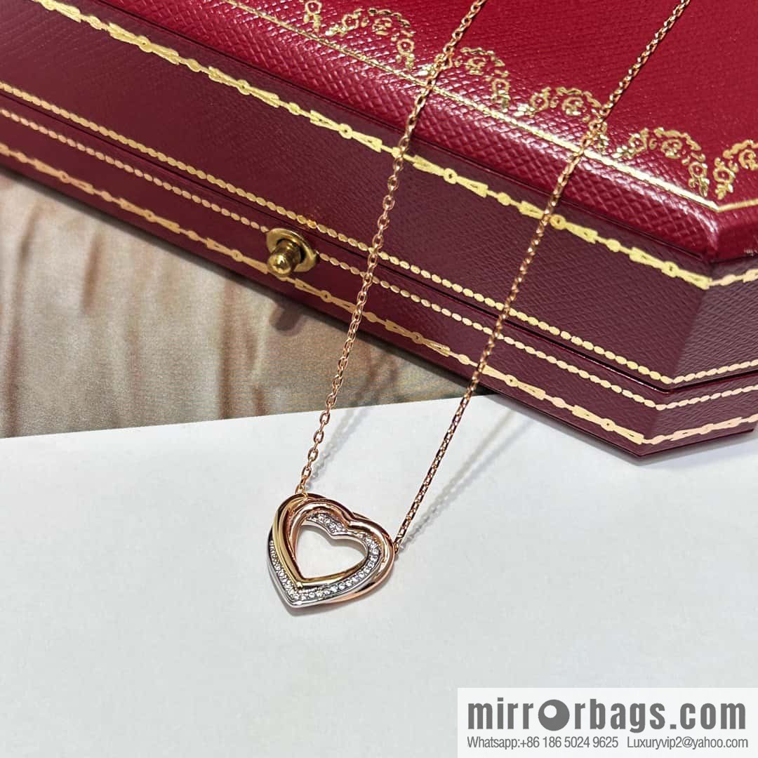 ❗New ❗ ☀ Cartier Cartier new double love set necklace ☀