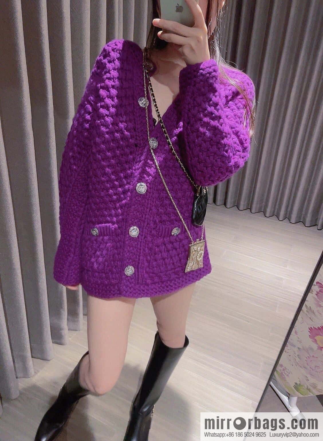 ❗️New ❗️ ☀☀️ 2021 new CHANEL Chanel earphone bag messenger bag necklace sweater chain ☀