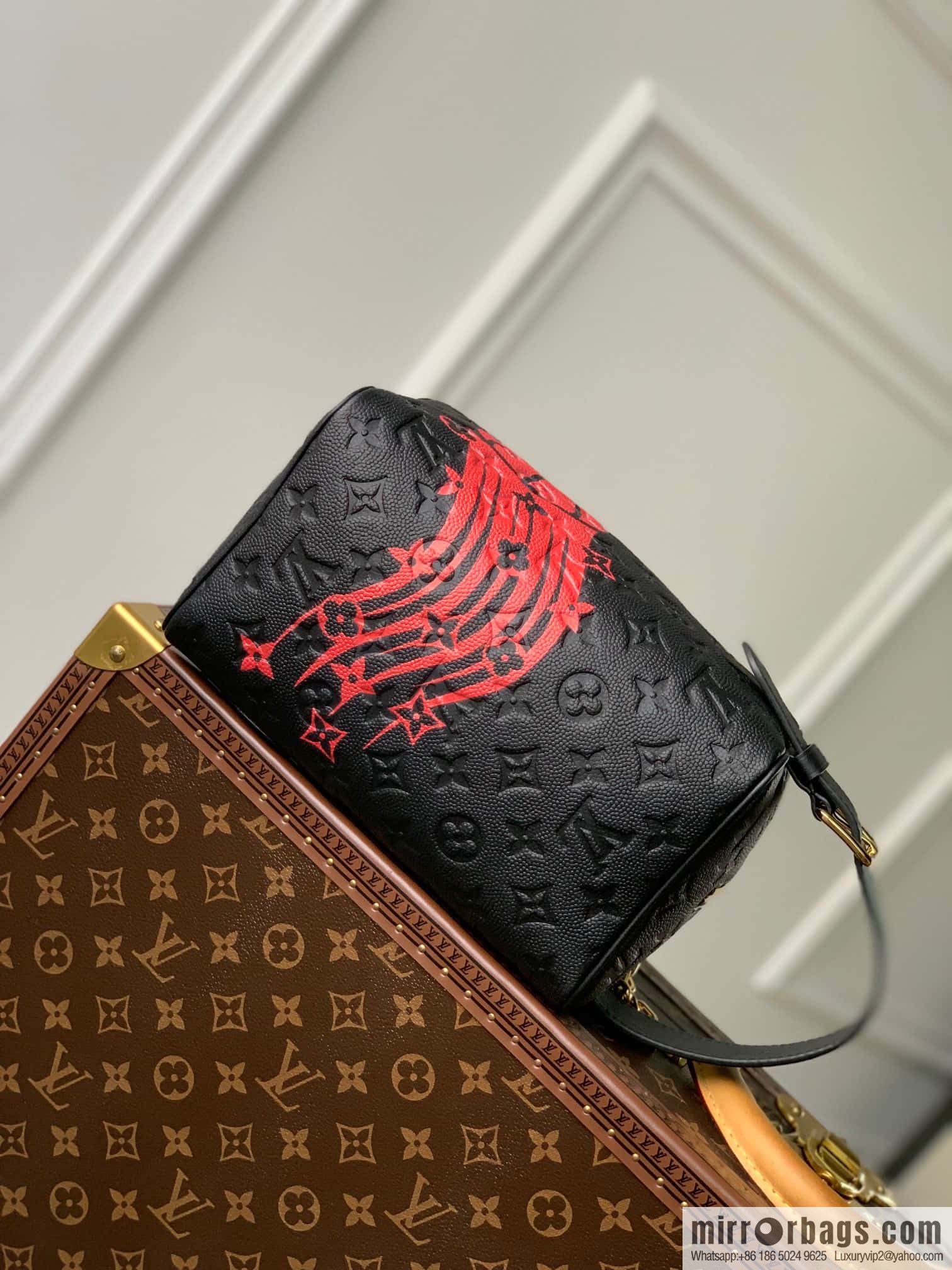 M58515 black clutch bag Cloakroom Dopp Kit handbag LVxNBA SEASON 2 capsule series