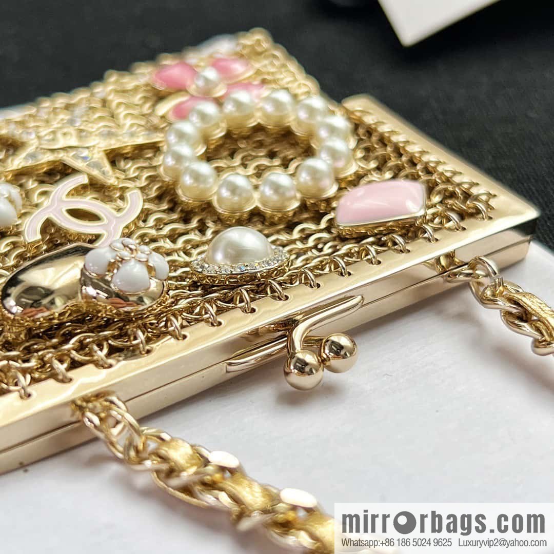 ❗️New ❗️ ☀☀️ 2021 new CHANEL Chanel earphone bag messenger bag necklace sweater chain ☀