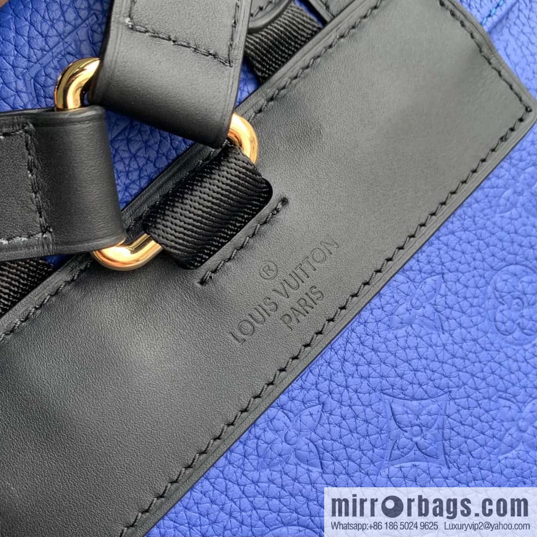 M21104 Blue Louis Vuitton and NBA launch Christopher medium backpack