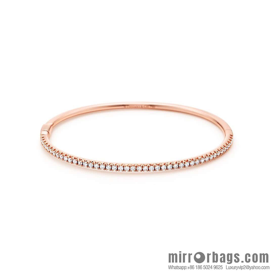 ❗️New ❗️ ☀ Tiffany & Co. Tiffany Metro Series Single Row Diamond Bracelet Bracelet ☀