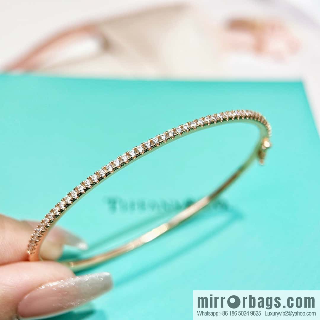 ❗️New ❗️ ☀ Tiffany & Co. Tiffany Metro Series Single Row Diamond Bracelet Bracelet ☀