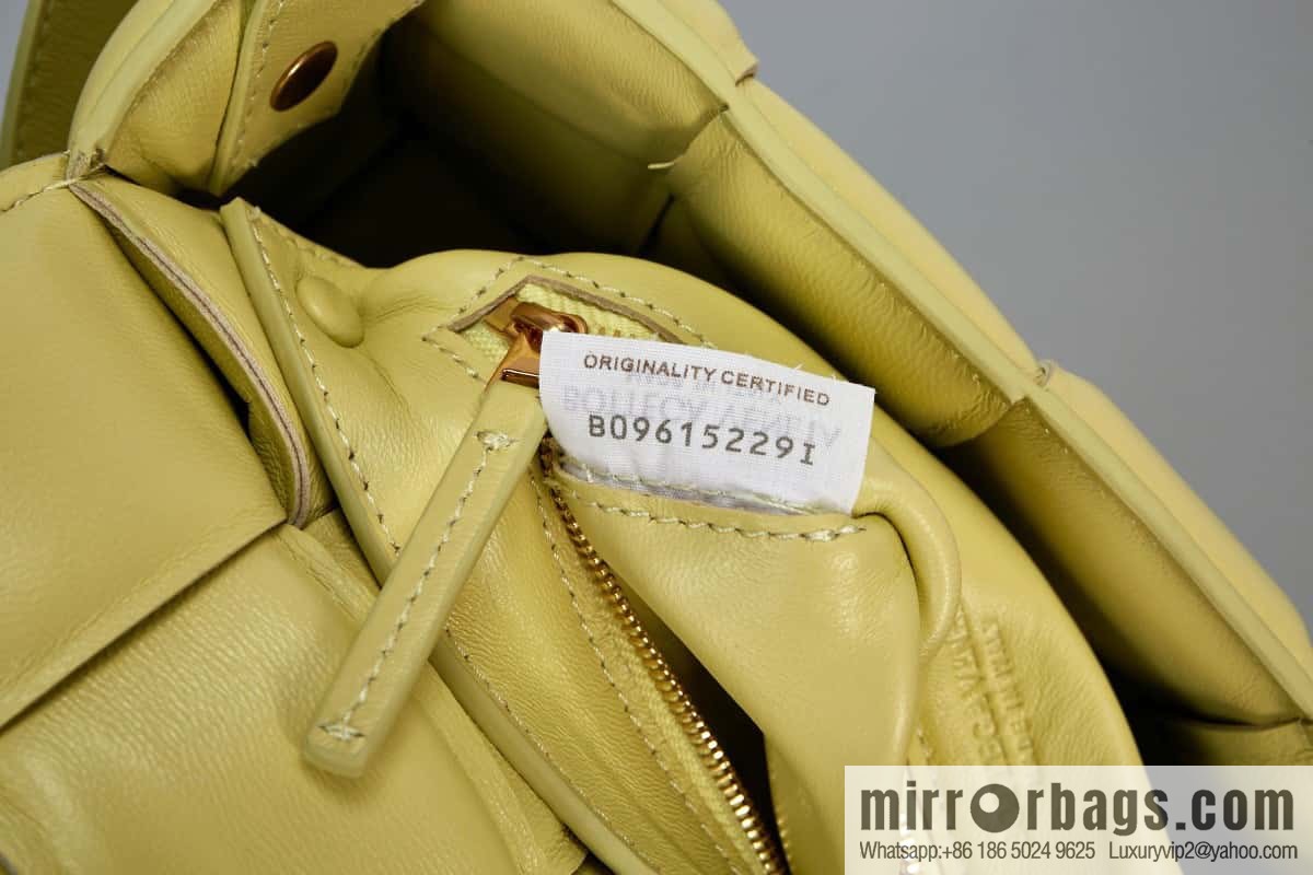 Bottega Veneta Padded Cassette Bag Model; 591970 BV Cassette Pillow Bag, Ice Cream Color