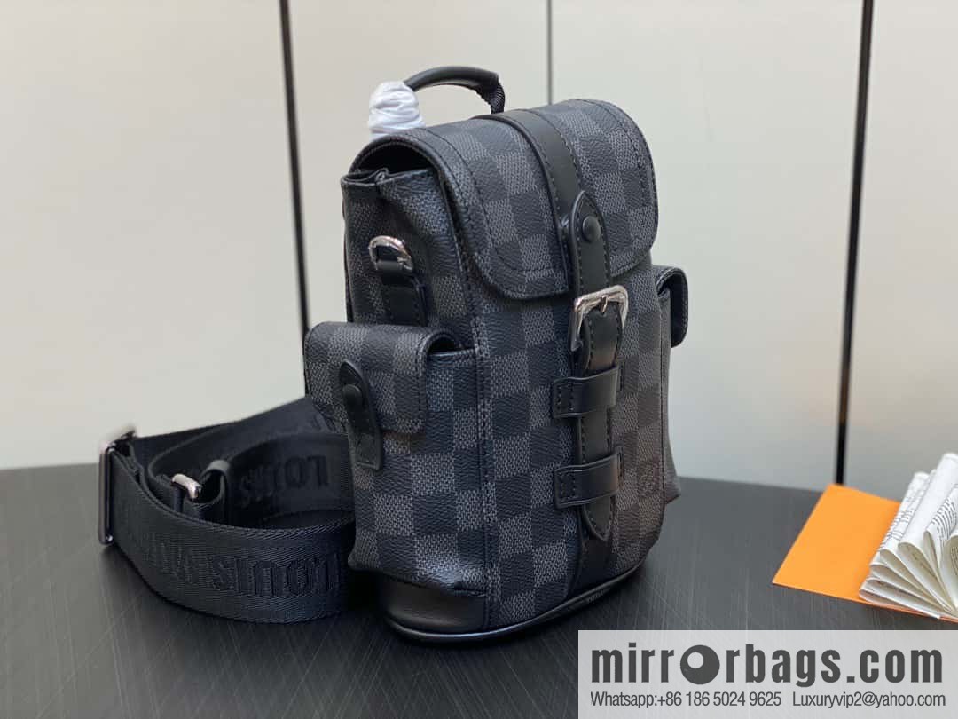 [Original order boutique] M82769 Haige, men's bag mini backpack series, autumn and winter new NANO CHRISTOPHER handbag Christopher backpack M82769