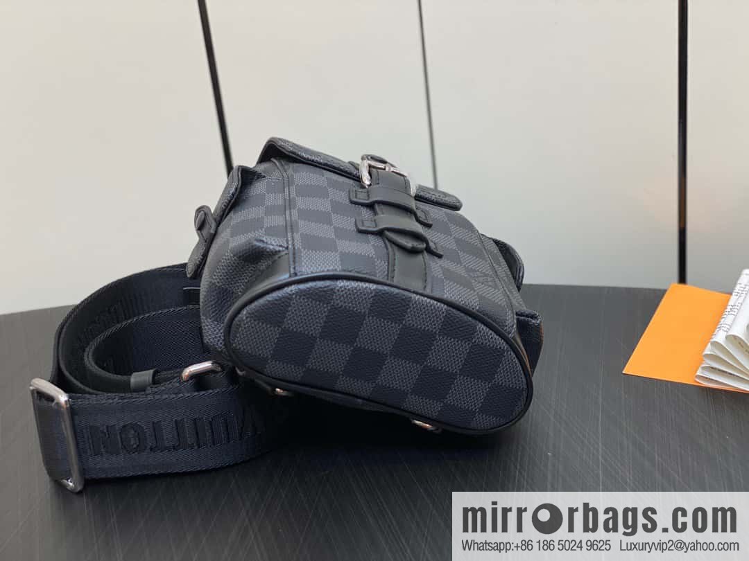 [Original order boutique] M82769 Haige, men's bag mini backpack series, autumn and winter new NANO CHRISTOPHER handbag Christopher backpack M82769