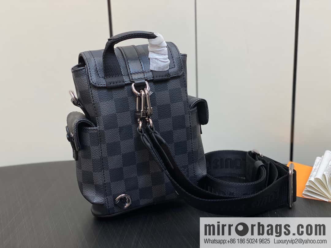 [Original order boutique] M82769 Haige, men's bag mini backpack series, autumn and winter new NANO CHRISTOPHER handbag Christopher backpack M82769